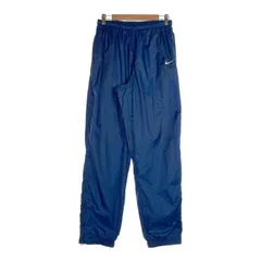 90's NIKE ナイキ ナイロン トラックパンツ ブルー 台湾製 Size M