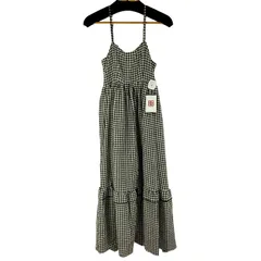 ダブルクローゼット w closet ギンガムチェックキャミワンピース レディース 表記無 
