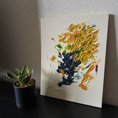 原画 肉筆】北村直登 5649 「振れやしない無償の愛 オウム」 SMサイズ