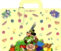 【中古】食器 ミッキーマウス＆チップ＆デール ランチョンマット 「東京ディズニーシー・フード＆ワイン・フェスティバル2025」 東京ディズニーシー限定