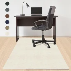 【在庫処分】厚み4mm pvcマット 静音吸音 マット滑り止め 丸洗い可能カッ 椅子 120×90cm ト多機能 床保護マット 畳保護 フロアマット オフィスホーム保護パッド チェアマット
