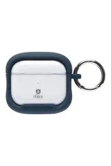 iFace Reflection AirPods 第3世代 専用 ポリカーボネート クリアケース (ネイビー)【耐衝撃 airpods3ケース airpods 第3世代ケース カラビナ付き airpods3 アイフェイス 韓国】 [ネイビー]