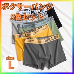 ボクサーパンツ 5枚セット Lサイズ メンズ 新品　まとめ売り 大量