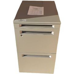 【美品】オカムラ製スチールワゴン【鍵付き】【used】