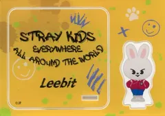 【中古】コースター リノ アクリルスタンドコースター Leebit 「STRAY KIDS×SKZOO CAFE ‘THE VICTORY’ IN JAPAN」 カフェ限定グッズ