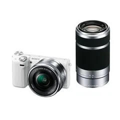 SONY - SONY NEX5-D ダブルズームレンズキット + SEL55210 おまけ有 Amazon | SONY ミラーレス一眼α NEX-5 ダブルレンズキット