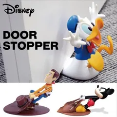 ミッキー、ミニー　フィギュア　置物　ドアストッパー　テリア　2点 セトクラフト ディズニー フィギュア 置き物 ミッキー ドア