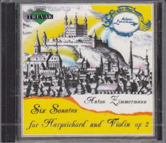 [CD/Trevak]アントン・ツィンマーマン(1741-1781):ヴァイオリン・ソナタ第1番イ長調&ヴァイオリン・ソナタ第2番変ロ長調&ヴァイオリン・ソナタ第3番ハ長調他/ボリス・クチャンスキー(vn)&ダニエラ・ルソ(p)