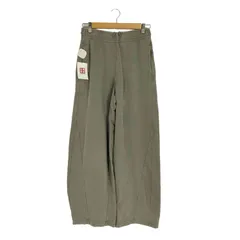 ジーユー GU ウォッシュドスウェットバレルレッグパンツ レディース JPN：L 