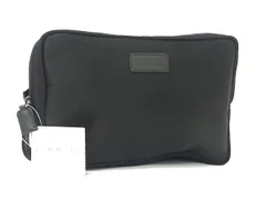 ■極美品■ Max Mara マックスマーラ ナイロン クラッチバッグ セカンドバッグ メンズ レディース ブラック系 DH0169のサムネイル