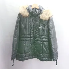 ◇ ⊇ A.V.V MICHEL KLEIN タヌキ チャイニーズラクーン リアルファー 長袖 コート サイズ42 ブラック レディース E  【1503060029886】のサムネイル