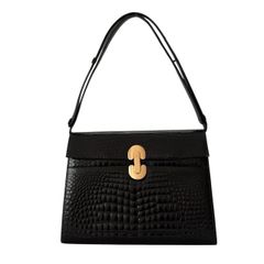 MORABITOモラビト リアル クロコダイル トートバッグ 大容量 肩掛け 黒 46965_1.jpg