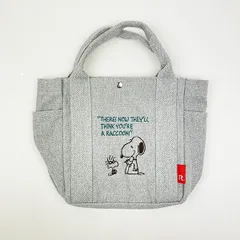 スヌーピー バッグ グレー ROOTOTE(ルートート) SNOOPY