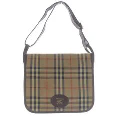 【未使用に近い✨】バーバリー ノバチェック ミニ ハンドバッグ ホースロゴ バーバリー ミニボストンバッグ ハンドバッグ レザー ホースロゴ