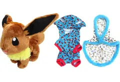 【中古】ぬいぐるみ イーブイ(音声付き) ぬいぐるみ＆衣装セット 「ポケットモンスター」