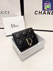 【今日特価】Dior ディオール 財布シリーズ 高品質小牛皮に高級古銅金具を備える-WTO輸入2