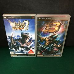 4180 PSP 몬스터 헌터 휴대용 2nd, 3rd 2개 세트 판매