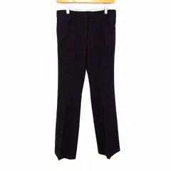 セオリーリュクス テーパードパンツ センタープレス ストレッチ ボトムス レディース 36サイズ ブラック系 theory luxe 【中古】