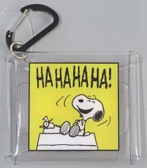 【中古】小物入れ・マルチケース・缶ケース スヌーピーコミック(イエロー) クリアマルチケースSS 「PEANUTS(SNOOPY)」
