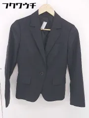 ◇ THE SUIT COMPANY she 1B 長袖 テーラードジャケット サイズ38 ブラック レディース  【1106140001651】