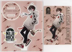 【中古】雑貨 三枝明那 アクリルスタンド＆ブロマイドセット 「バーチャルYouTuber にじさんじ NIJIROCK NEXT BEAT」