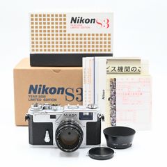 Nikon ニコン S3 YEAR 2000 LIMITED EDITION + NIKKOR-S 50mm F1.4 フィルムカメラ 【中古】