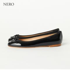 ほぼ新品 PELLICO オープントゥ パテントレザー 裏張り済み 