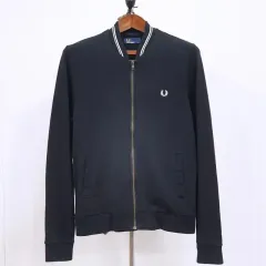 美品【希少サイズ L】フレッドペリー　テーラードジャケット　アンコン　パイピング 美品【希少サイズ L】フレッドペリー テーラードジャケット