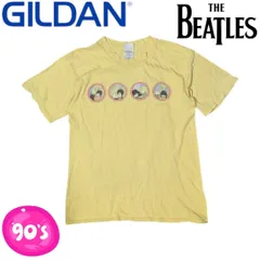 90s Vintage THE BEATLES イエロー 半袖Tシャツ