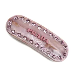 【美品】PRADA プラダ バレッタ プレックス スタッズ ロゴ ヘアクリップ 楽天市場】プラダ ヘアアクセサリー プレックス ヘアクリップ 1IF109