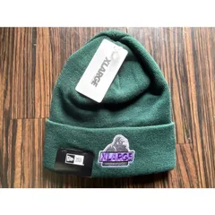 XLARGE×NEWERA SLANTED OG CUFF BEANIE GREEN ¥5500+送料¥550