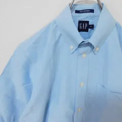 GAP ギャップ オックスフォード シャツ 半袖 ボタンダウン 846142ss