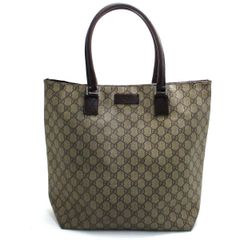 GUCCI トートバッグ PVC×レザー GGスプリーム 大容量 141624 - メルカリ