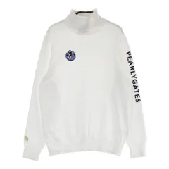 サイズ：1 PEARLY GATES パーリーゲイツ  タートルネック ニットセーター  ホワイト系 [240101408513] ゴルフウェア レディース ストスト