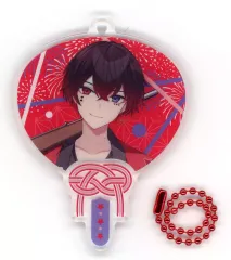 【中古】キーホルダー あっと(等身) ランダムうちわキーホルダー(虹 ver.) 「AMPTAKxCOLORS Special Live in 日本武道館『虹』」