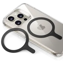 【特価セール】Samsung Max/iPhone14/13/12シリーズ対応 Galaxy iPhone15/15Plus/15Pro/15Pro HaloLockユニバーサルリング360 S22/S21/S20などに対応 MagSafe対応メタルリング 2