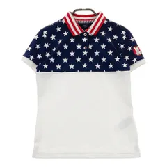 サイズ：M CALLAWAY キャロウェイ  半袖ポロシャツ 星柄 ホワイト系 [240101475924] ゴルフウェア レディース ストスト