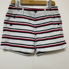 訳あり TOMMY HILFIGER ショートパンツ 0 ストライプ