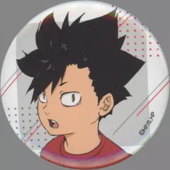 【中古】バッジ・ビンズ 黒尾鉄朗(斜め左向き) 「ハイキュー!! トレーディング缶バッジ 孤爪・黒尾(幼少期)」