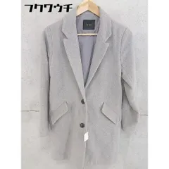 ■ titivate ティティベイト 長袖 チェスターコート サイズM グレー レディース 【中古】 【1102150001179】のサムネイル