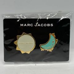 【未開封 保管品】MARC JACOBSマークジェイコブス ピンバッジ2個セット