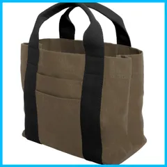 【新着商品】[HIGH FIVE] ミニトートバッグ 帆布 多ポケット 大容量 底面ICカード マチ付き 仕切り 収納 レディース メンズ ブランド シンプル