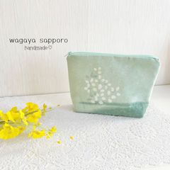 ポーチ　小物入れ　着物生地