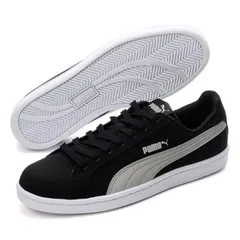 ☆プーマ PUMA 新品 メンズ 人気 定番 カジュアル  スマッシュ バック シューズ スニーカー 靴 黒 26CM [356753311N-260] 十 ☆QWER☆のサムネイル