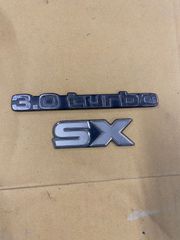 ７８プラド　純正　エンブレム　SX　3.0 turbo セット