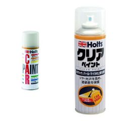 【人気商品】ホルツ ペイントスプレー ホンダ NH788P ホワイトオーキッドパール下塗り 300ml & 上塗り塗料 クリアペイント A-4 300ml