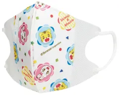 スケーター(Skater) 三層構造 不織布 立体 マスク 子供用 10枚入 しまじろう18 12×10cm MSKS3 [しまじろう]