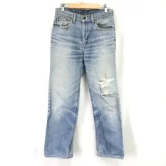 リーバイス/Levi’s★80s? フィリピン製/505-0217/ボタン裏刻印359/クラッシュデニムパンツ【メンズW30?/股下73cm】Trouser/ズボン◆zBH616-b