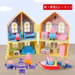 MIMI.xaペッパピッグ Peppおもちゃ ピンク お家 セット Amazon.co.jp: ペッパピッグ ライト&サウンド ファミリーホーム