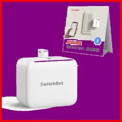 【人気商品】【在庫処分】【特価商品】【在庫セール】【特別セール】SwitchBot スイッチボット スイッチ ボタンに適用 指ロボット スマートスイッチ スマートホーム ワイヤレス タイマー スマホで遠隔操作 Alexa Google Home Siri
